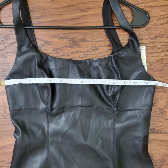 Anthropologie Black Mini Dress - Picture 8 of 9